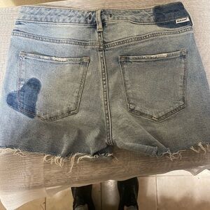 Dear John Light Blue Denim Shorts